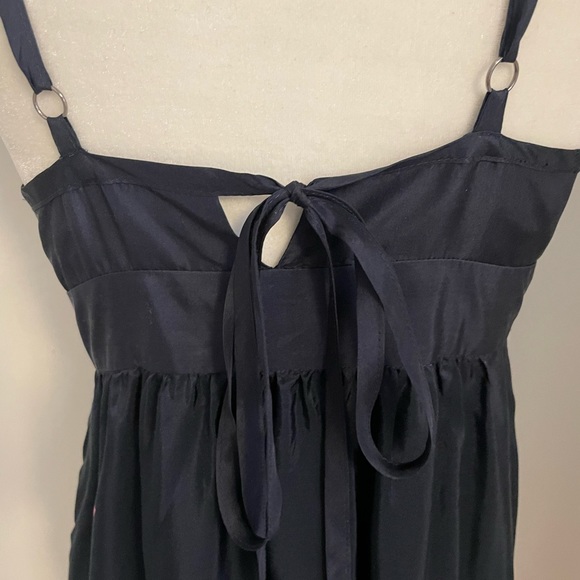 Theory silk strappy dress - Picture 4 of 5